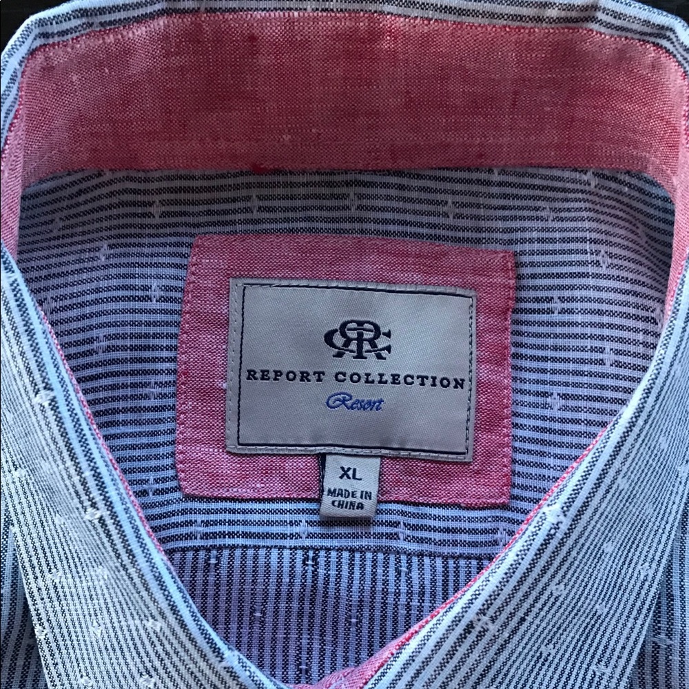 Report Collection Linen Shirt